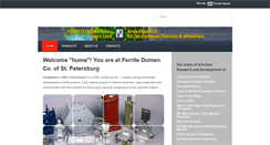 Desktop Screenshot of ferrite-domen.com